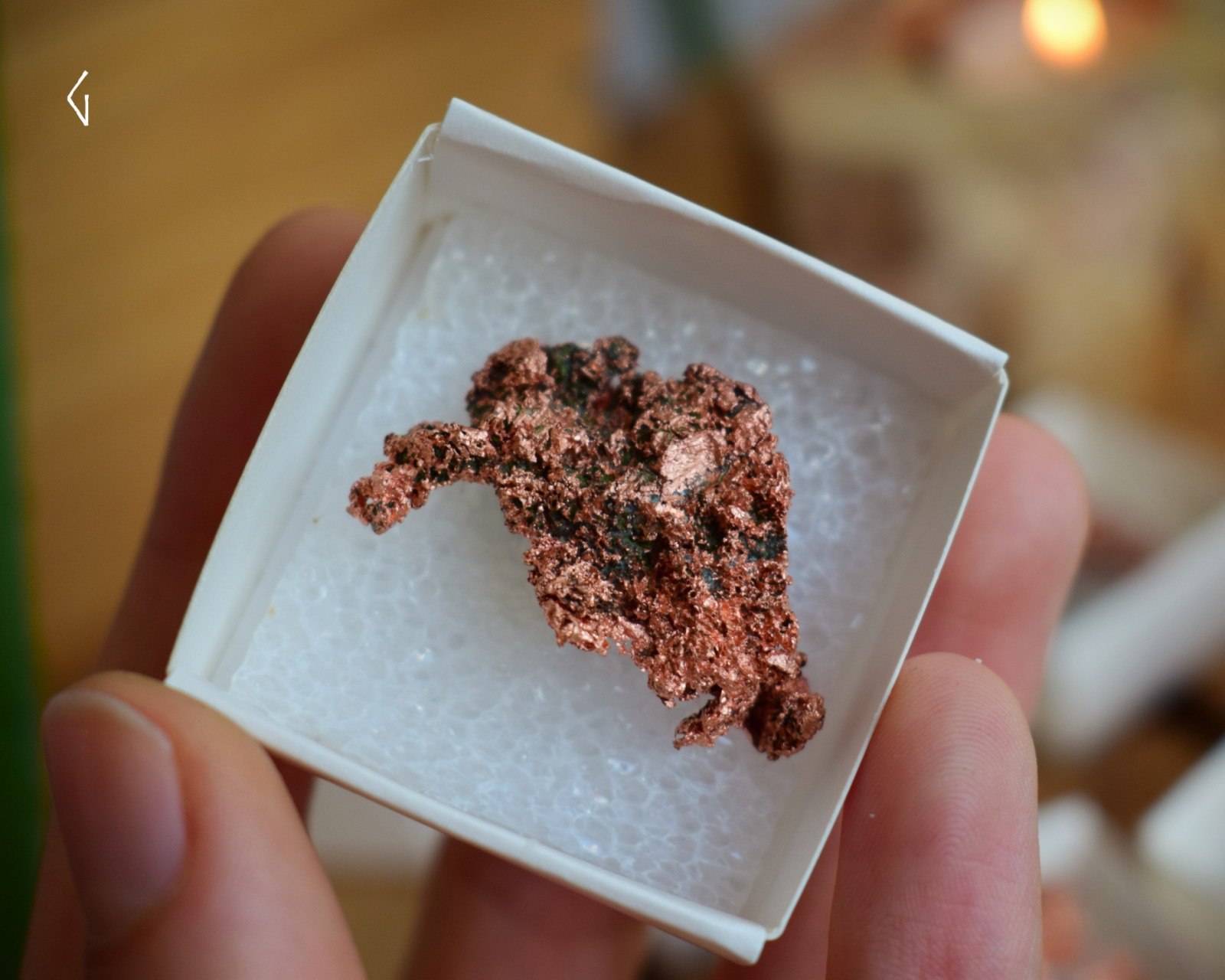 gediegene Kupfer Stufen - Kupfer in natürlicher Form als Mineral 9