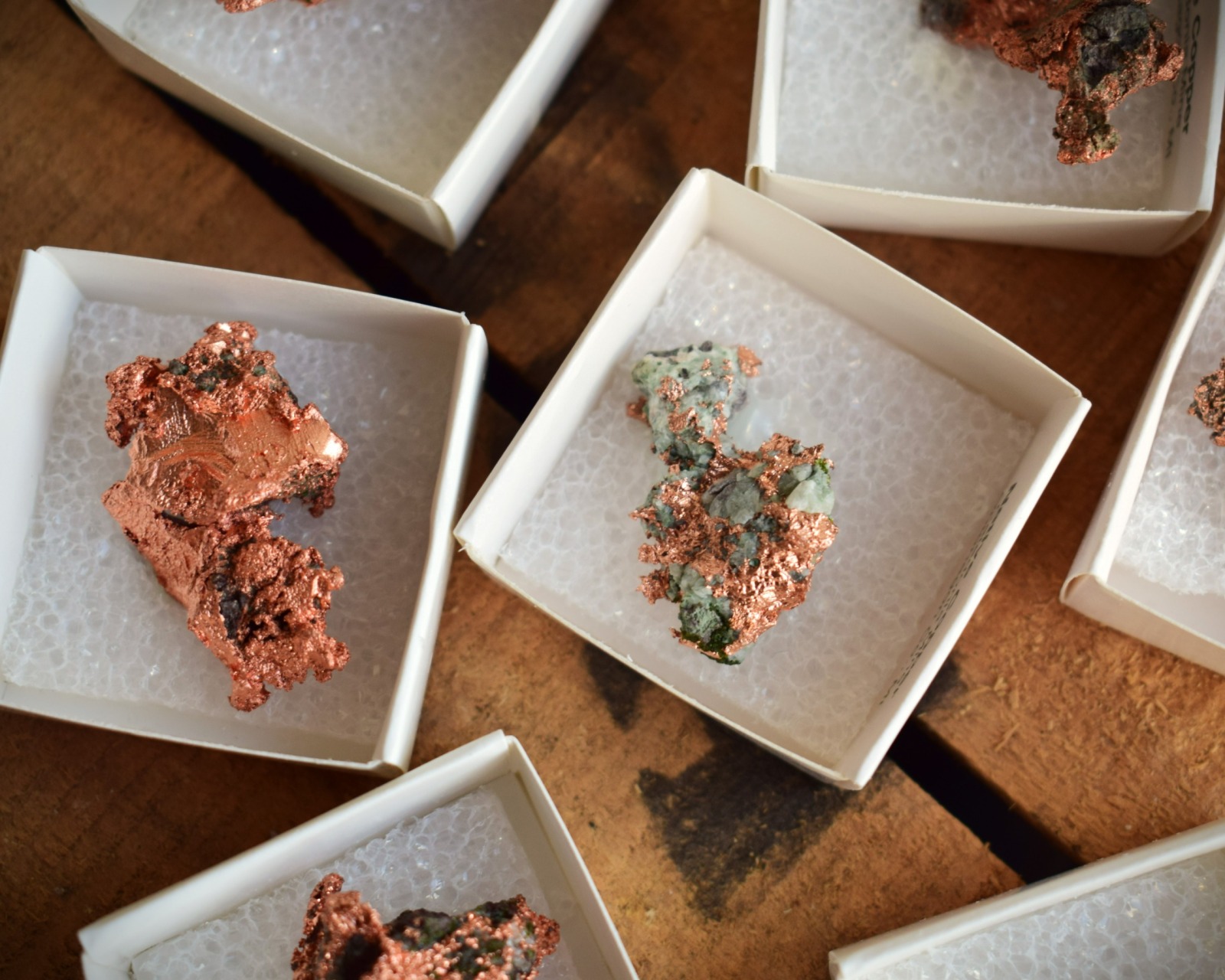 gediegene Kupfer Stufen - Kupfer in natürlicher Form als Mineral