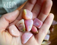 rosa Anden Opal Trommelsteine aus Peru - Pinkopal 5