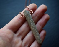 großer Donnerkeil an einer Kupferkette, Amulett für Wikinger 3