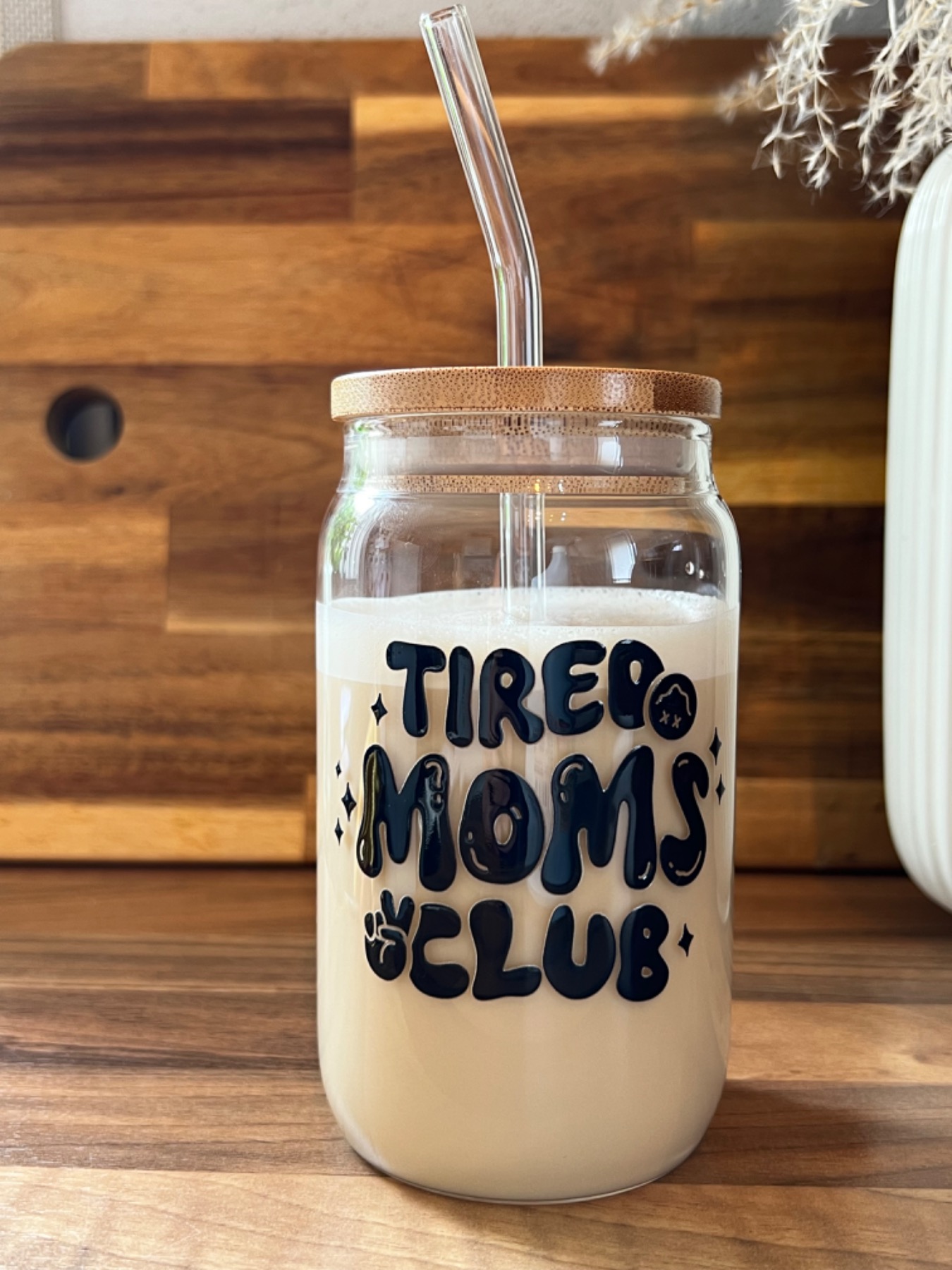 Glas Tired Moms Club