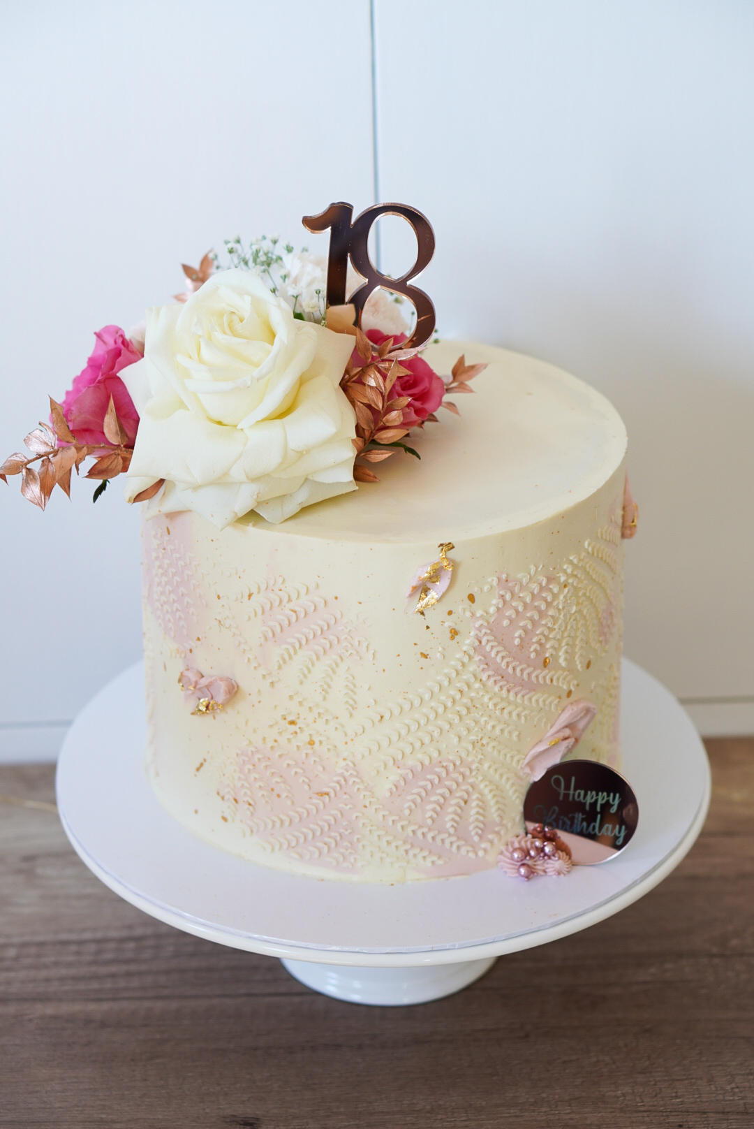 Cake Topper Zahl aus Acryl für eine wundervolle Geburtstagstorte 4