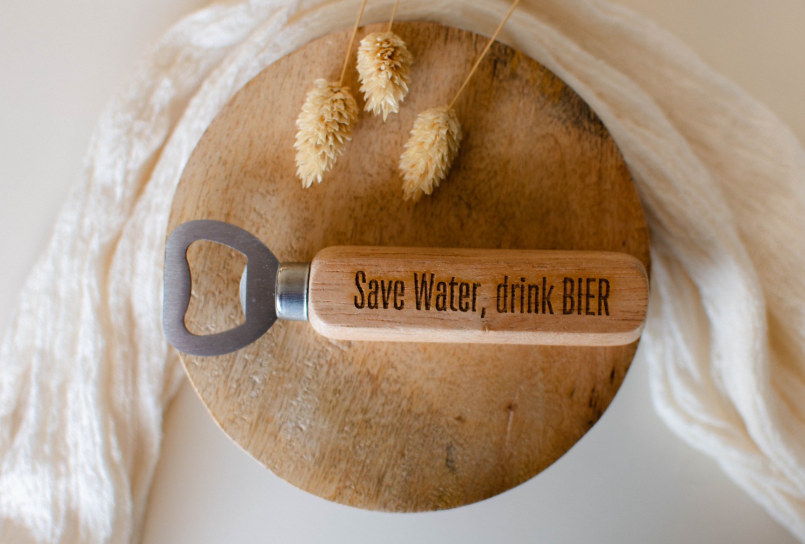 Flaschenöffner Save Water, drink BIER - Männergeschenk