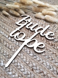 Cake Topper Bride to be 5