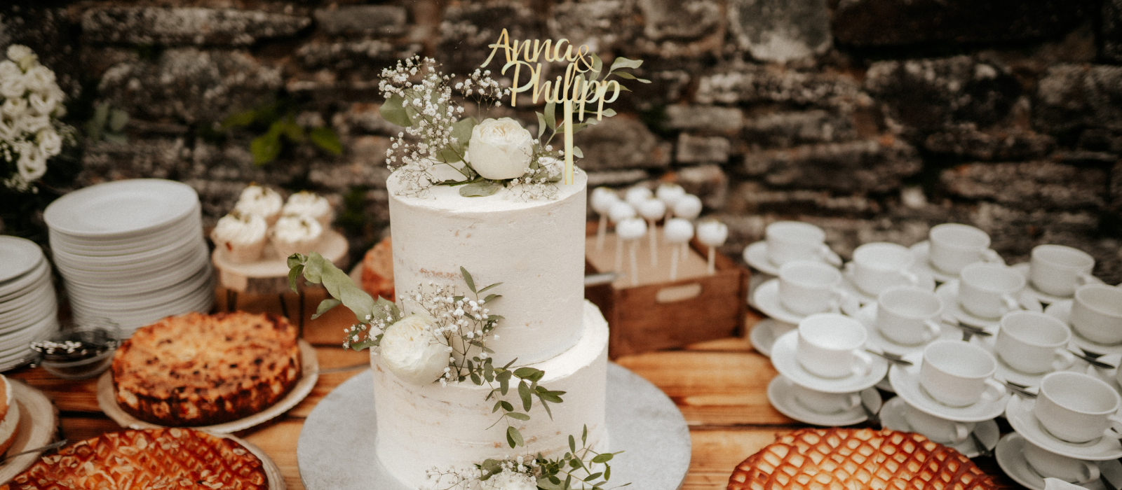 Cake Topper
für Hochzeiten, Geburtstage und andere Feiern