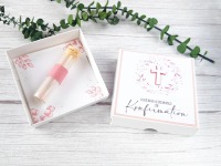 Geschenkbox zur Konfirmation mit Reagenzglas, Geschenk, Wunscherfüller, Geldgeschenk Verpackung 5