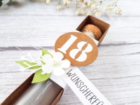 Geldgeschenk 18. Geburtstag, Geschenk Reagenzglas, Geburtstagsgeschenk, Wunscherfüller