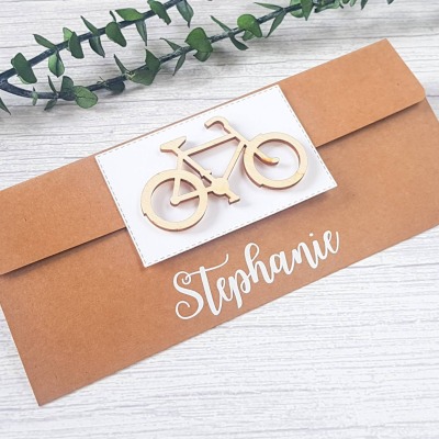 Geldgeschenk, Geschenkverpackung Fahrrad, E-Bike verpacken, Fahrrad Geschenk,Personalisiertes