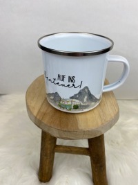 Emaille Tasse Camping 3