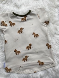 T - Shirt für Mädchen mit Ponys 2