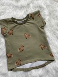 T - Shirt für Mädchen mit Ponys 3