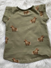 T - Shirt für Mädchen mit Ponys 4