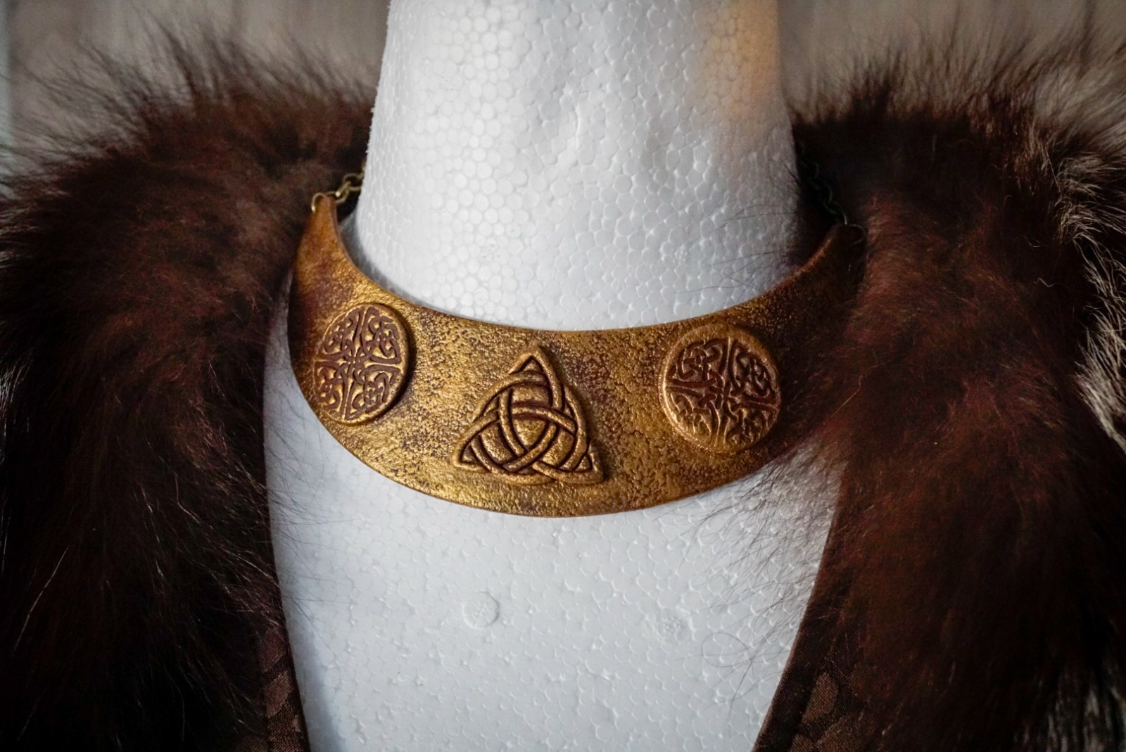 Wikinger Halskette mit nordischen Motiven 8