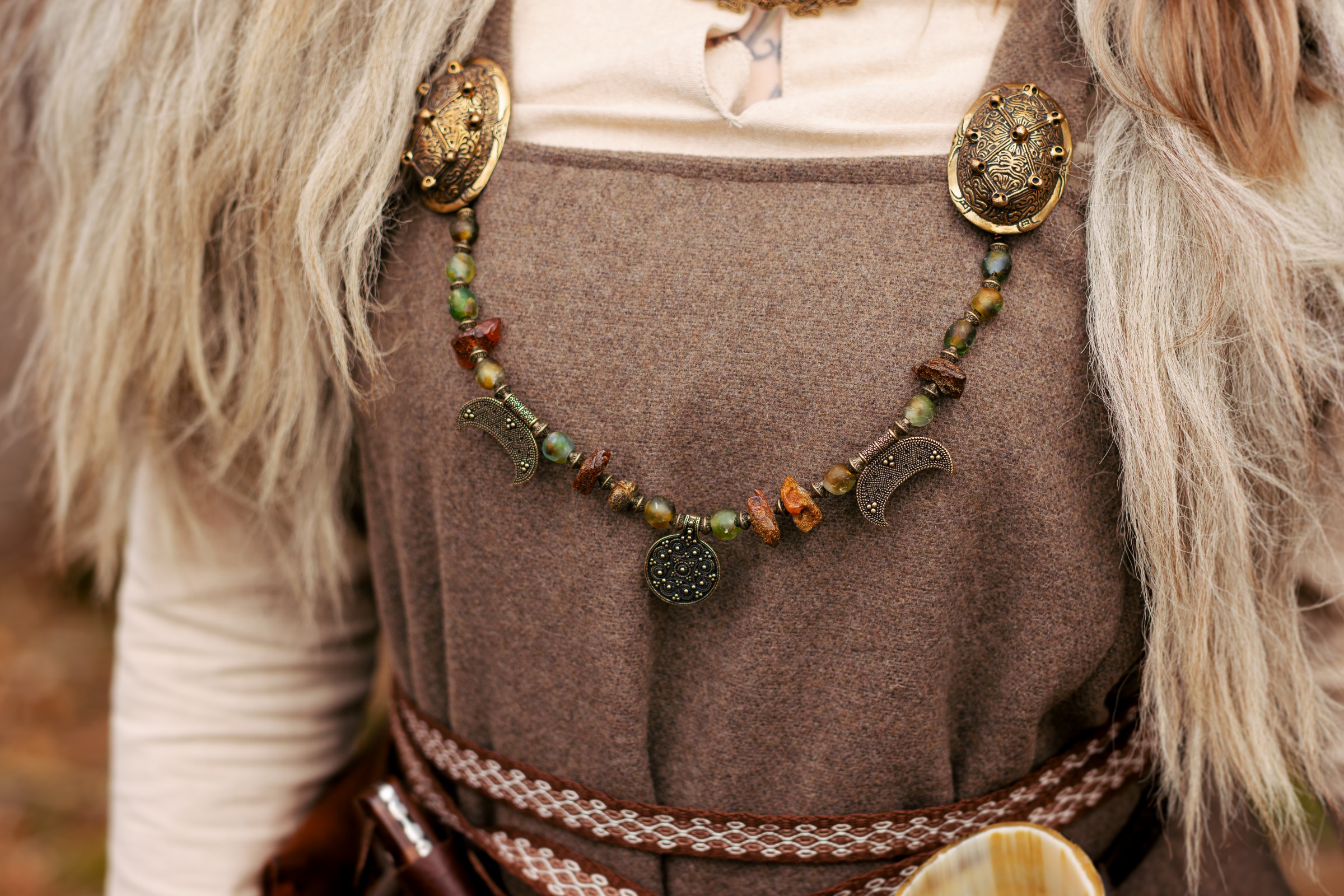 Fibelketten für dein Wikinger Kleid