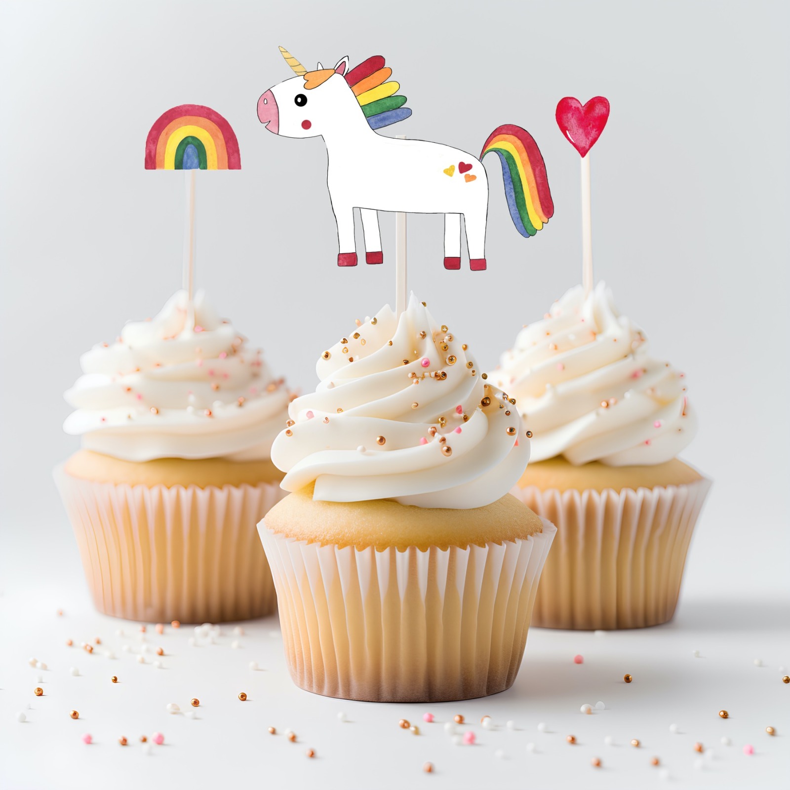 Caketopper Einhorn Geburtstag- digitaler Download 3