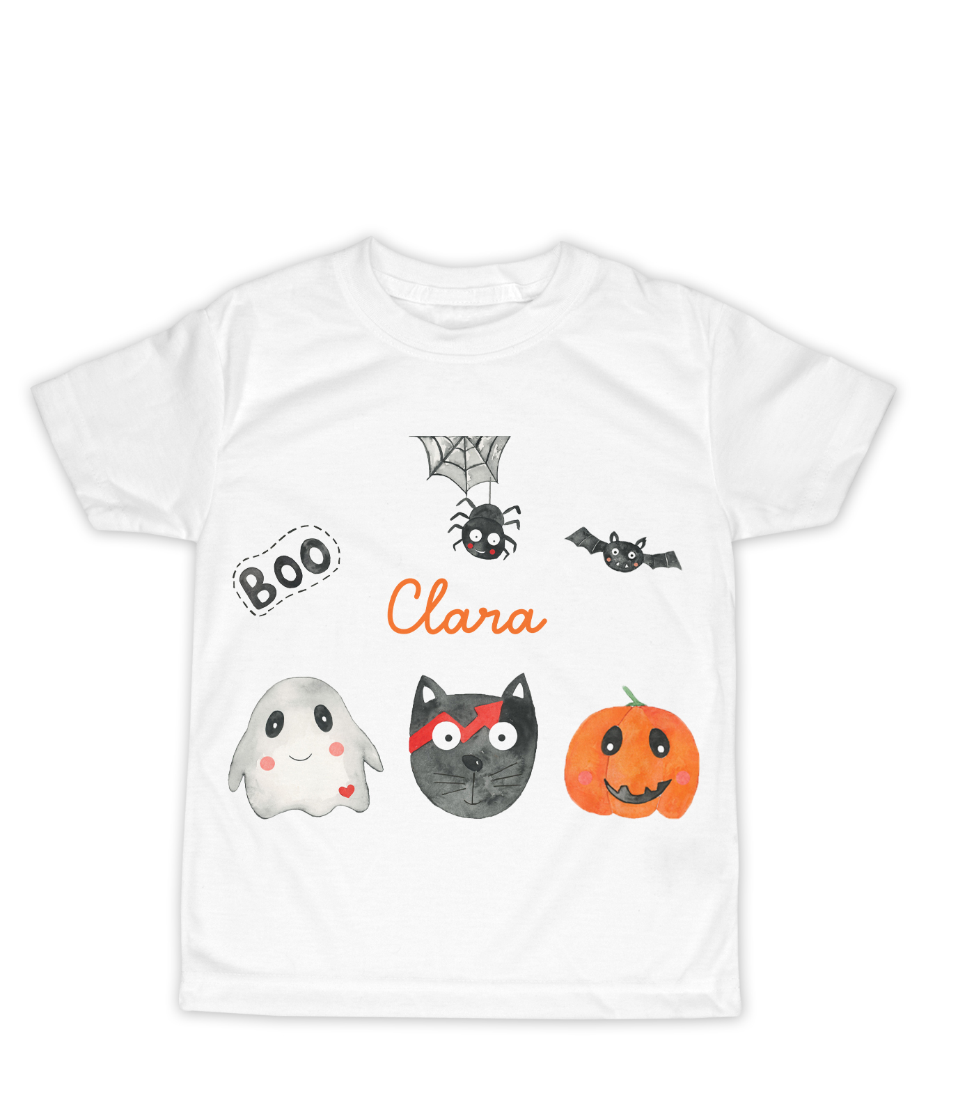 T Shirt Kinder Halloween mit Namen 5