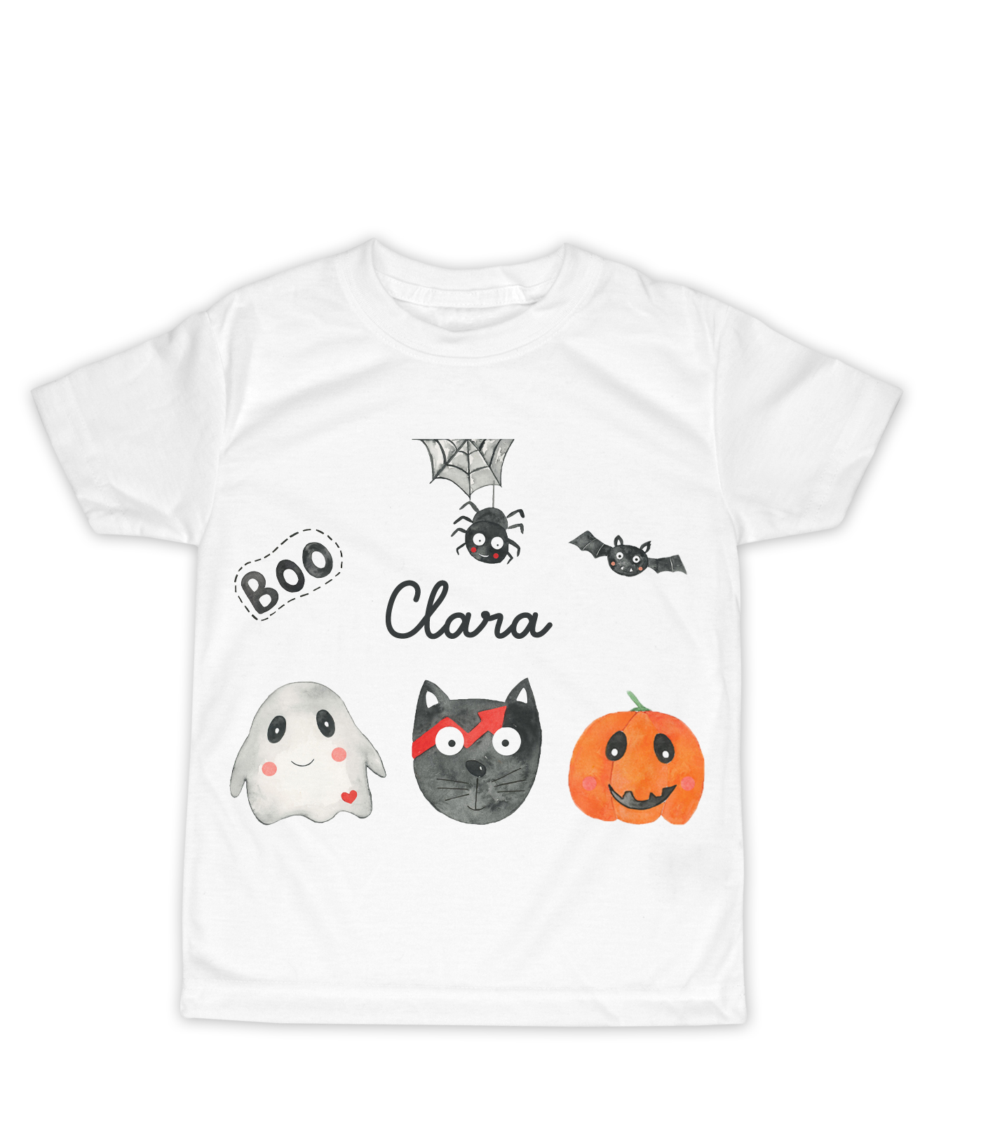 T Shirt Kinder Halloween mit Namen 7