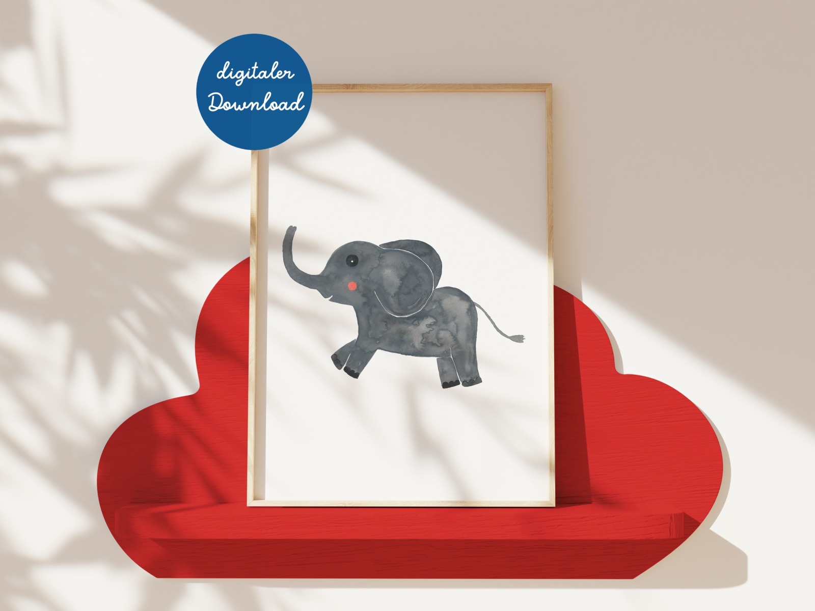 Poster Elefant - digitaler Downlaod 2