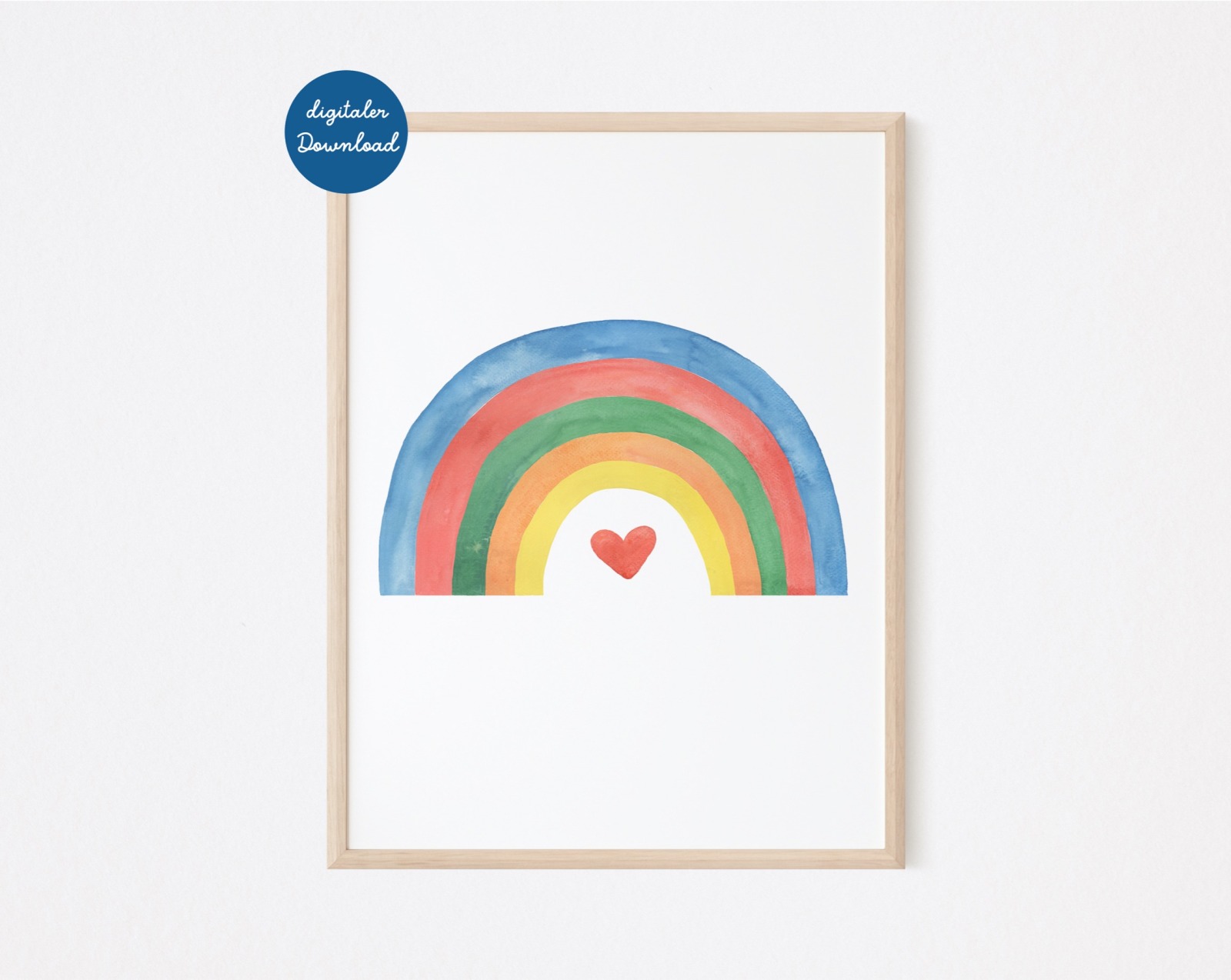 3 er Set Poster Regenbogen, Aut-o und A digitaler Download 5