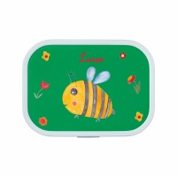 Brotdose für Kinder mit Namen mit Unterteilung, Brotdose Biene 3