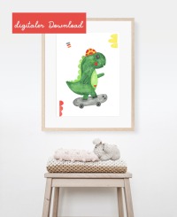 Poster Dinosaurier digitaler Downlaod 3