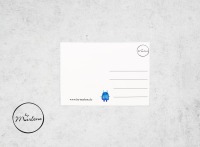 Postkarte Monster, Postkarte für Kinder, Einladungskarte Kindergeburtstag 2