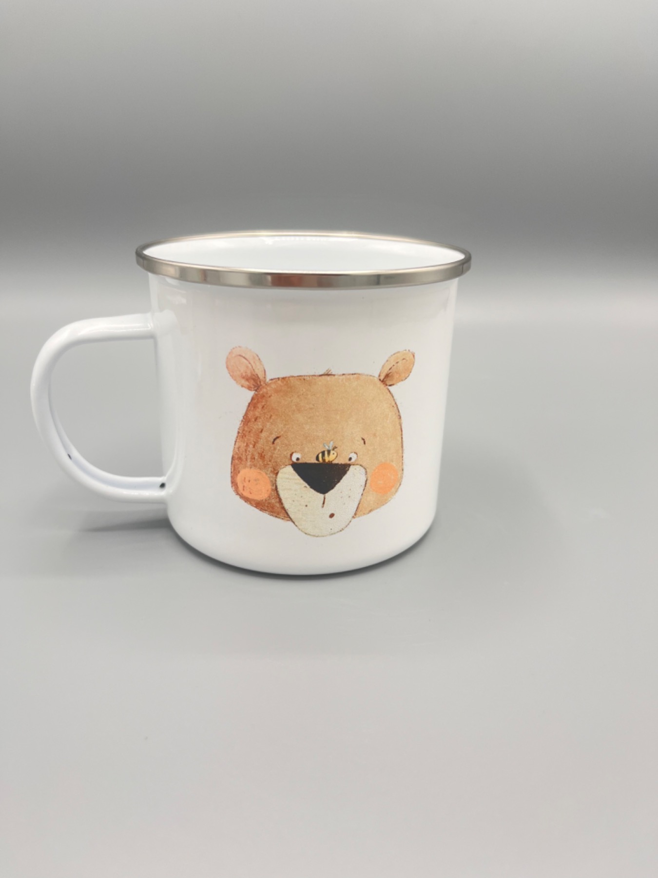 Emaille Tasse 2