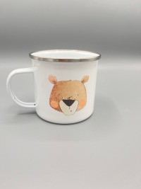 Emaille Tasse 2