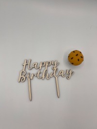 Cake Topper Zahlen Namen Happy Birthday 2