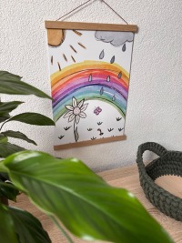 Poster Regenbogen