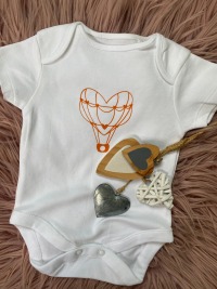 Baby Body bedruckt, Geschenk zur Geburt