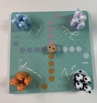 Personalisiertes Brettspiel für Kinder Ludo Pastell 4