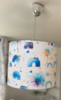 Lampenschirm Regenbogen Babyzimmer Kinderzimmer Babyzimmer Ausstattung Licht Geschenkidee Geburtstag