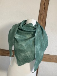 Musselin XXL Tuch Halstuch Batik optik grün Sommertuch Stilltuch dünnes Halstuch Kinder Erwachsene