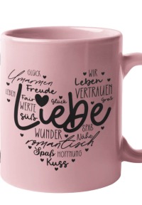 Glitzertasse Oma Mama Liebe Glück Freundschaft Zuhause 5