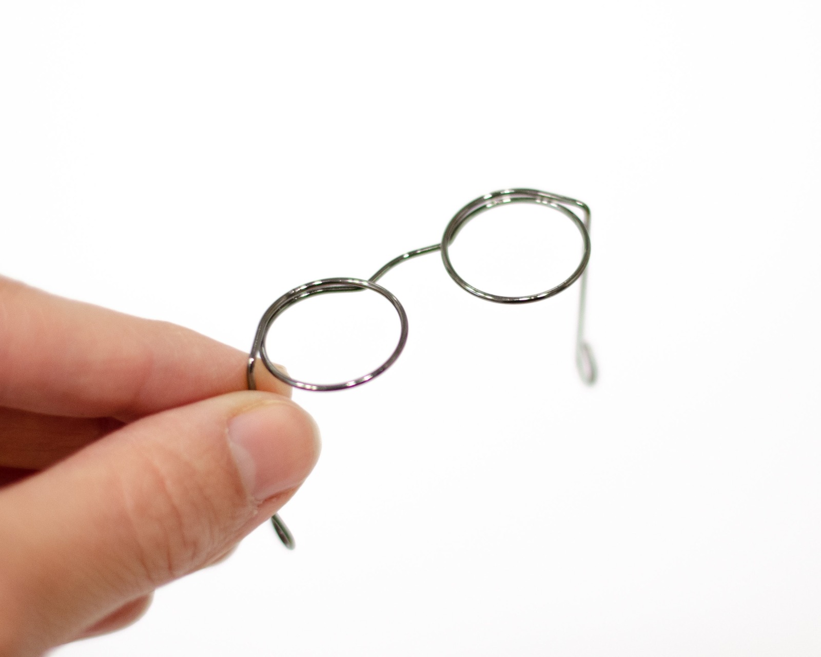 Brille aus Draht für Amigurumi 5