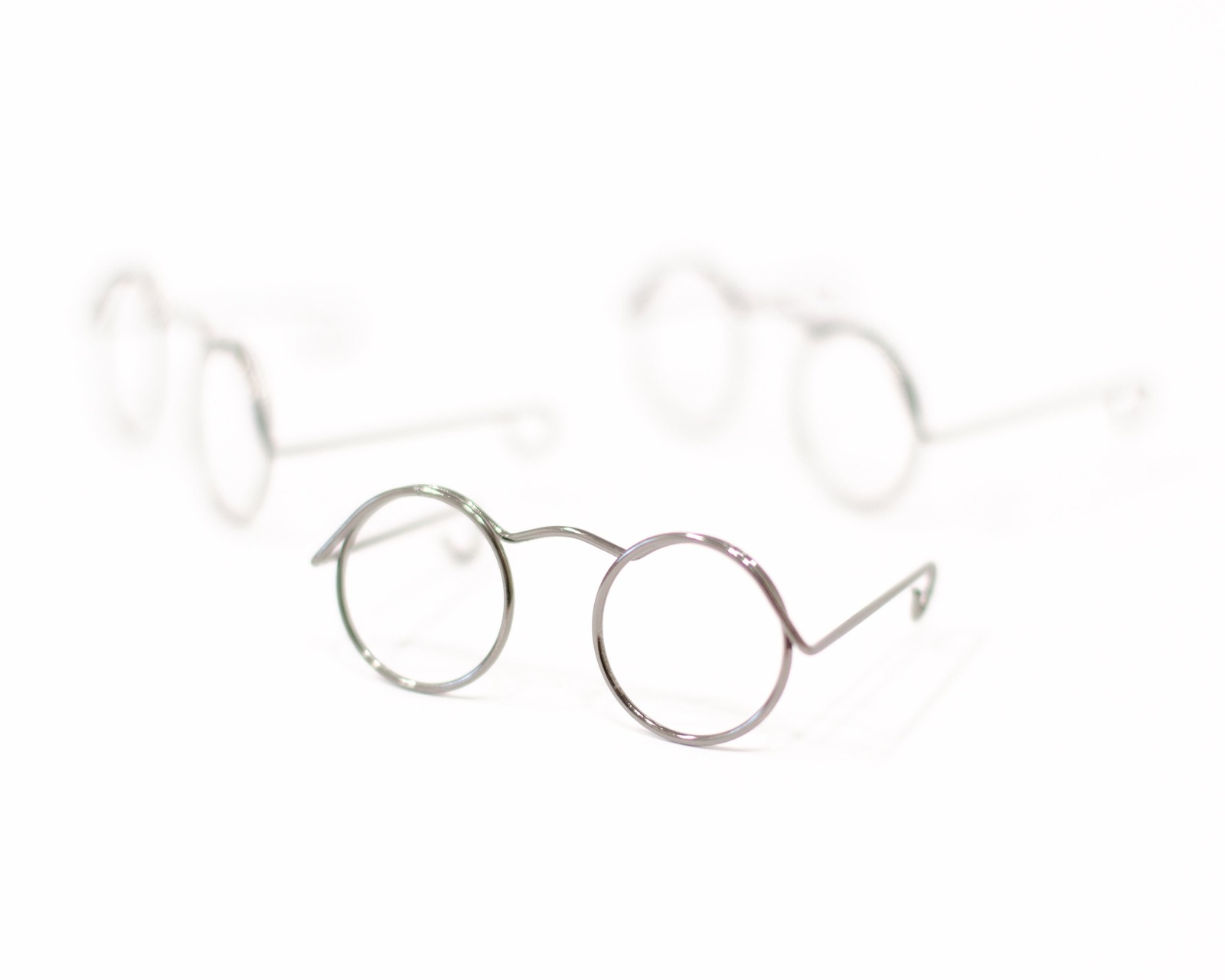 Brille aus Draht für Amigurumi