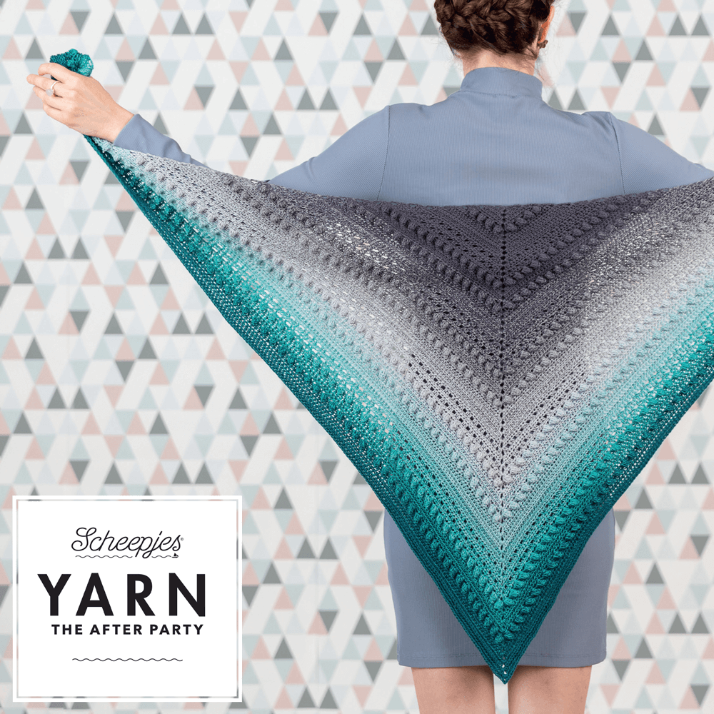YARN The After Party - Stormy Day Shawl DE 3