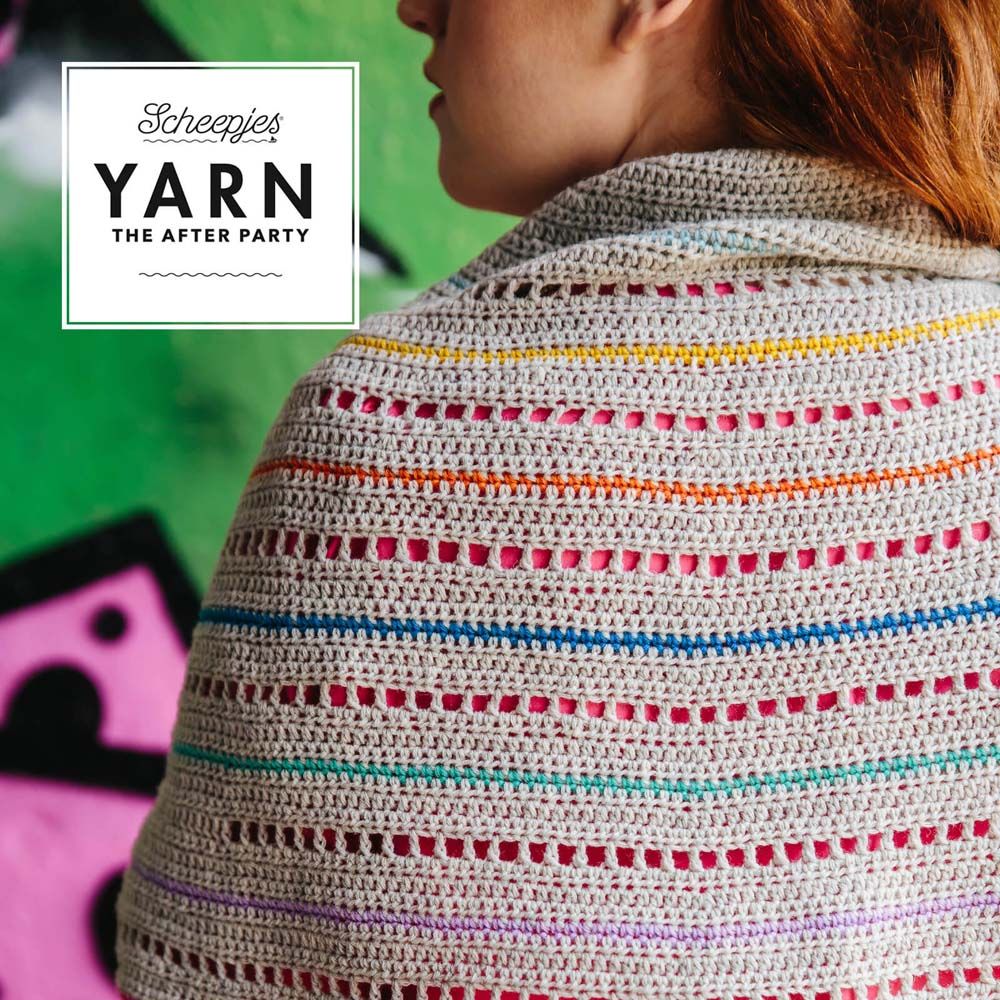 YARN The After Party - Rainbow Interrupted Shawl DE 5