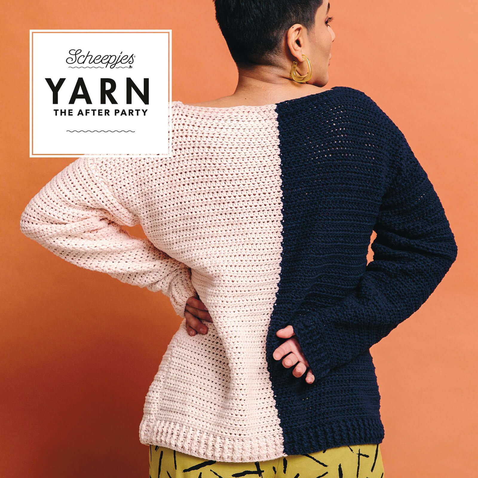 YARN The After Party - Half &amp; Half Sweater DE 3