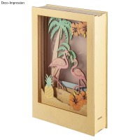 DIY Holzbaukasten 3D - Flamingo 8