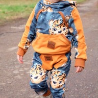 Vorbestellung - Jersey o. French Terry / 24,00 EUR/m - Eigenproduktion - Tiger Wildthings 3
