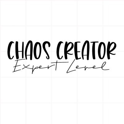 Bügelbild Chaos Creator