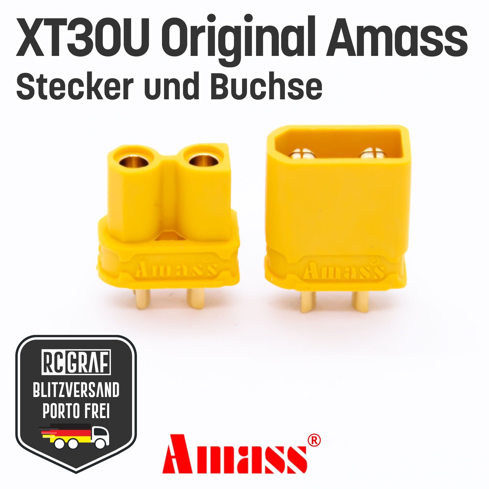 20 Paare XT30U Original Amass 2