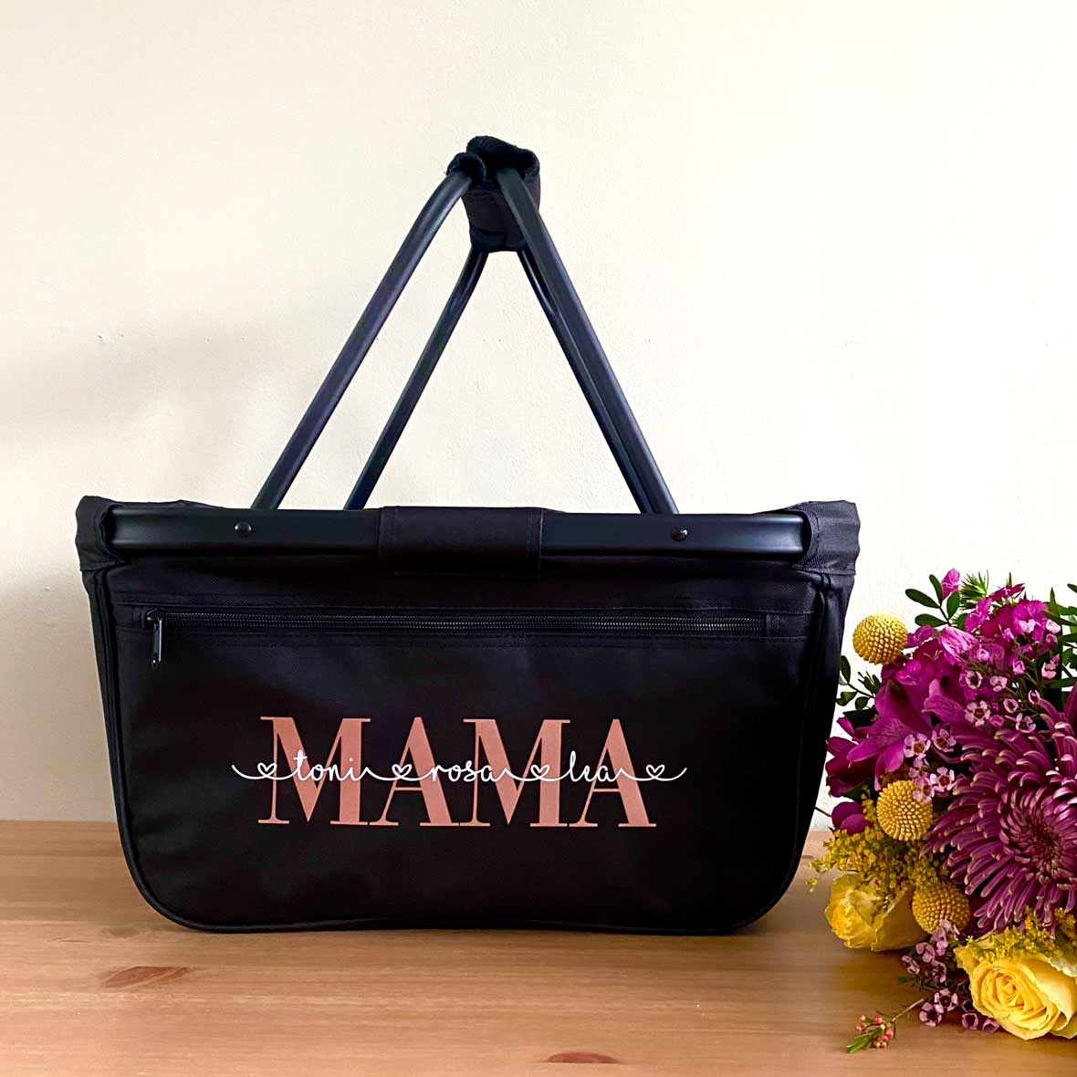 Einkaufskorb | Mom/Oma/Mama Wunschnamen Personalisierbar das perfekte persönliche Geschenk 4