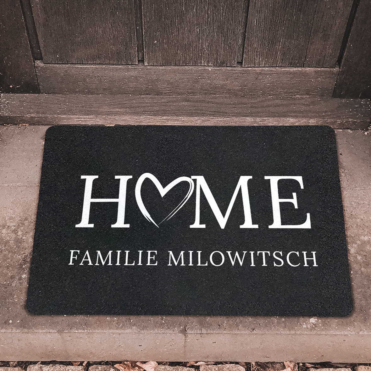 Fußmatte | Home + Wunschname personalisierbar