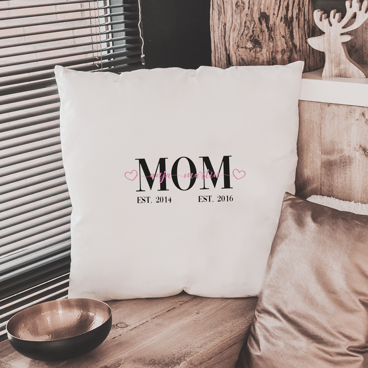 Kissen | Mom Est. personalisierbar