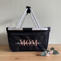 Personalisierter Einkaufskorb | Mom/Oma/Mama + Wunschnamen Personalisierbar das perfekte