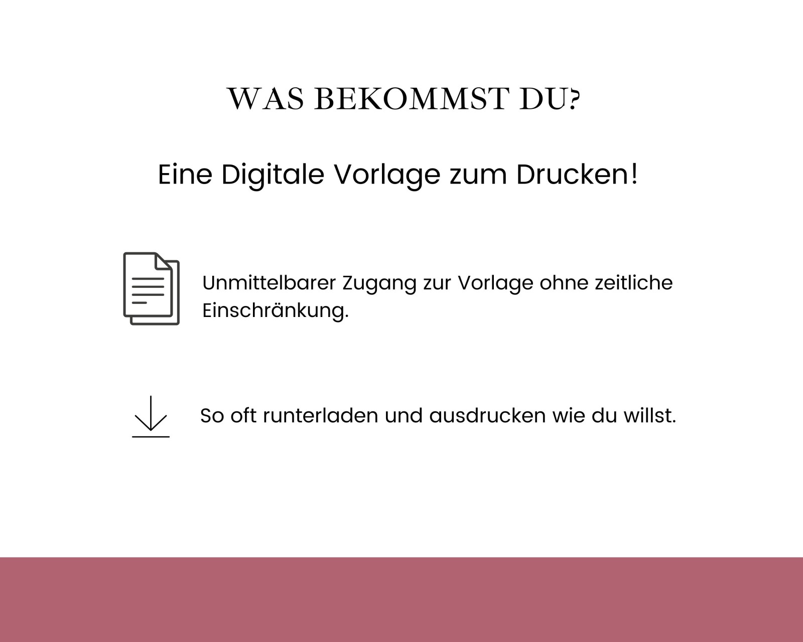 Handyfreie Trauung Digitaldruck - PDF zum selbst drucken - Digitaler Download für ein