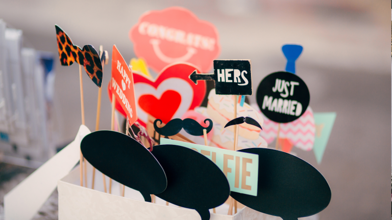 DIY-Photobooth-Ideen für unvergessliche Hochzeitsfotos